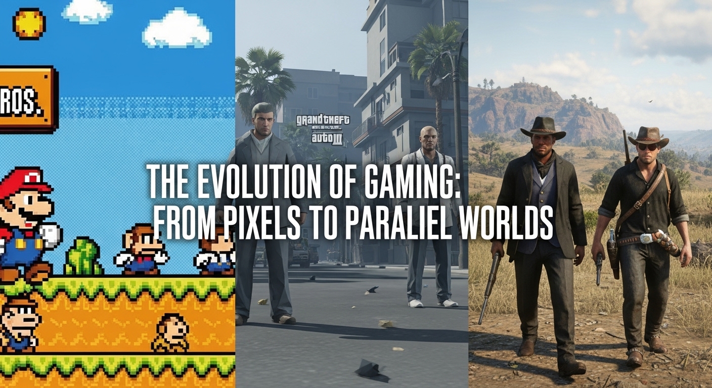 The World of Gaming: A Journey Through Pixels, Power, and Passion